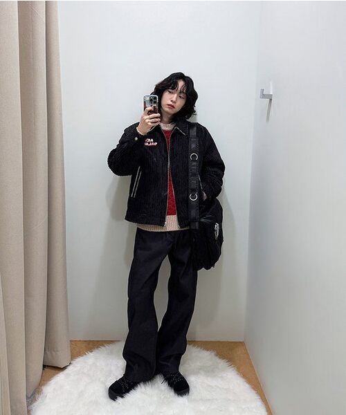 SSRL（シエスタ ロイヤル レーベル）の「Raven Oblique Messenger Bag / Black（メッセンジャーバッグ・レディース・その他・OS）」の15枚目の写真