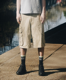 Cargo Bermuda Pants Dark Beige