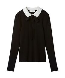 CELFORD（セルフォード）の「ボウタイリボン衿付きニットプルオーバー（ニット/セーター）」