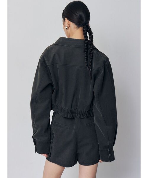 セール】【セットアップ対応】ワンサイドスリットカーゴショートパンツ