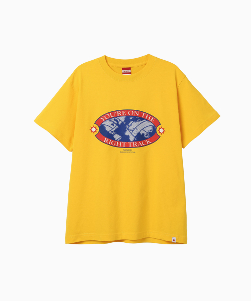 MENASOO(ミナス)の「Right Track T Shirt_Yellow(Tシャツ/カットソー・レディース・イエロー・1/2/3)」の2枚目の写真