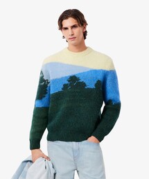 LACOSTE | シャンタコランドスケープジャカードセーター(ニット/セーター)