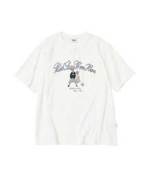 ウィズドッグTシャツ_ホワイト