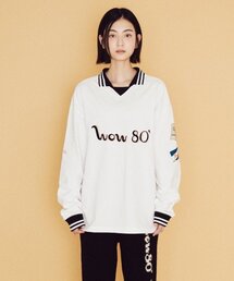 WOW カラTシャツ_ホワイト