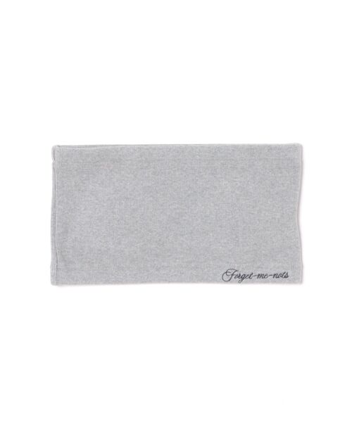 forget-me-nots(フォーゲットミーノッツ)の「RIB BANDEAU BRA FMN-24SS-CS-006(その他トップス・レディース・ブラック/グレー・FREE)」の2枚目の写真