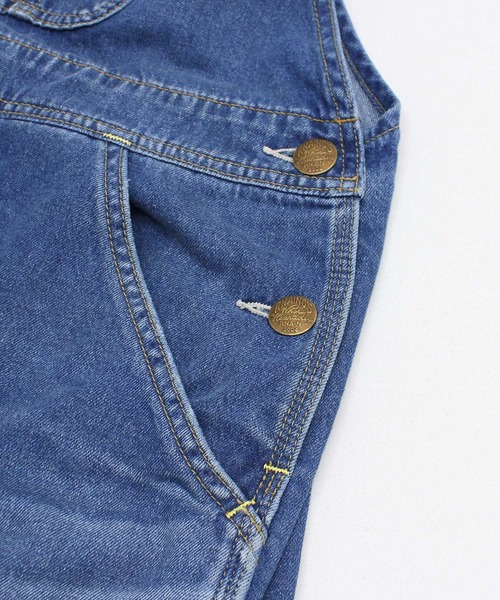 RNA-N（アールエヌエーエヌ）の「O0750 オーセンティックデニムオーバーオール（サロペット/オーバーオール・レディース・ブルー系その他・FREE）」の5枚目の写真