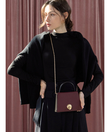 LOMEL MINI Micro Bag Maroon Burgundy