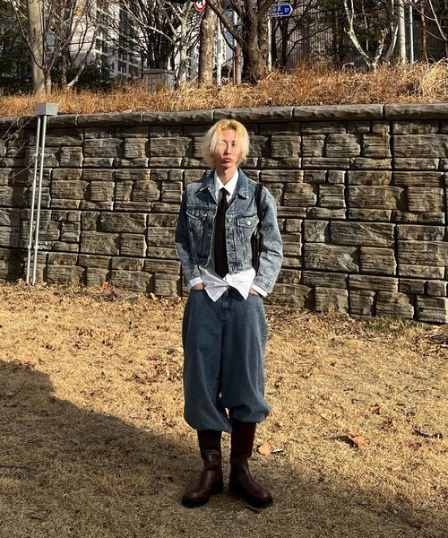 C WEAR BY THE GENIUS（シーウェアバイザジーニアス）の「ジンローデニムクロップトラッカージャケット（デニムジャケット・レディース・その他・size1）」の15枚目の写真