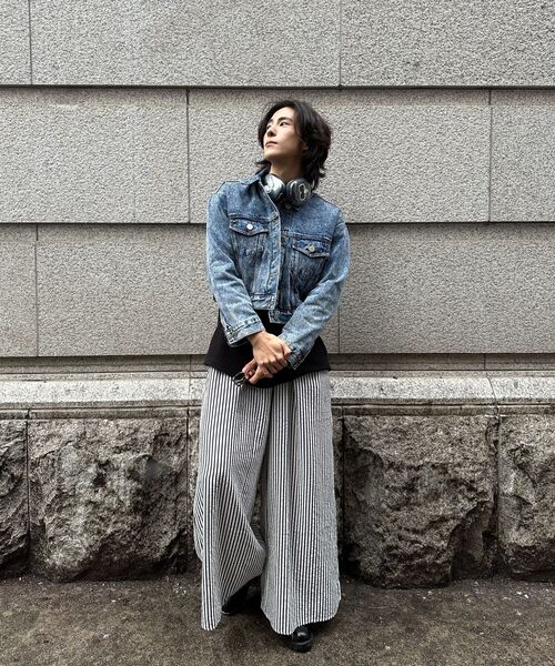 C WEAR BY THE GENIUS（シーウェアバイザジーニアス）の「ジンローデニムクロップトラッカージャケット（デニムジャケット・レディース・その他・size1）」の17枚目の写真