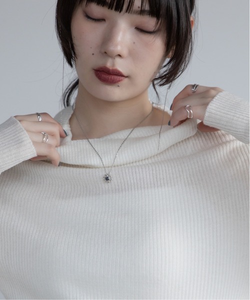 VACANCY(ヴァカンシー)の「サンストーンチャームネックレス(ネックレス・レディース・シルバー・FREE)」の8枚目の写真