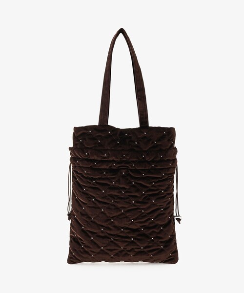 セール】ラメキルティングトートバッグ（トートバッグ）｜Afternoon