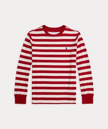 POLO RALPH LAUREN CHILDRENSWEAR（ポロ ラルフ ローレン チルドレンズウェア）の「ストライプド コットン ロングスリーブ Tシャツ（Tシャツ/カットソー）」