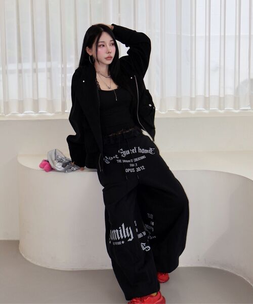 OPUS 0012（オーパス0012）の「Op. 08 SWEET FAMILY BALLOON SWEAT PANTS BLACK（その他パンツ・レディース・その他・SMALL/MEDIUM/X-SMALL/LARGE）」の15枚目の写真