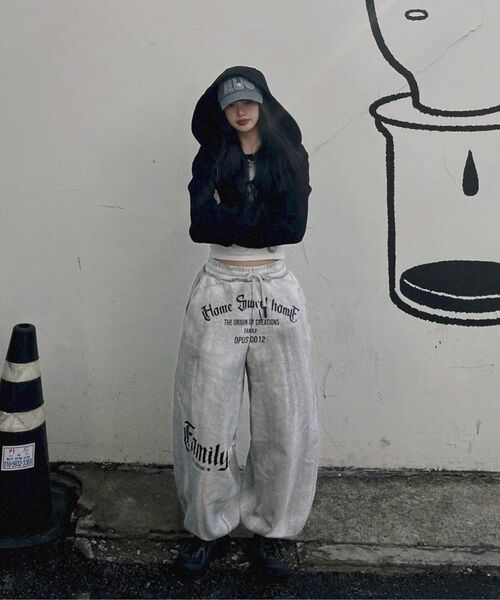 OPUS 0012（オーパス0012）の「Op. 08 SWEET FAMILY BALLOON SWEAT PANTS BLACK（その他パンツ・レディース・その他・SMALL/MEDIUM/X-SMALL/LARGE）」の17枚目の写真