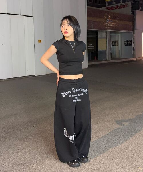 OPUS 0012（オーパス0012）の「Op. 08 SWEET FAMILY BALLOON SWEAT PANTS BLACK（その他パンツ・レディース・その他・SMALL/MEDIUM/X-SMALL/LARGE）」の18枚目の写真