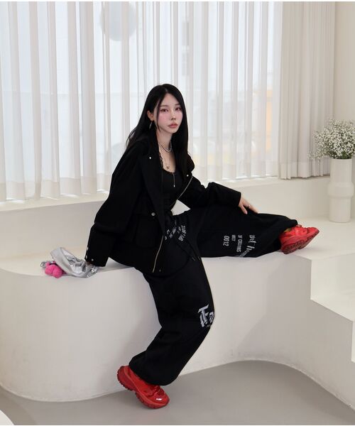 OPUS 0012（オーパス0012）の「Op. 08 SWEET FAMILY BALLOON SWEAT PANTS BLACK（その他パンツ・レディース・その他・SMALL/MEDIUM/X-SMALL/LARGE）」の19枚目の写真