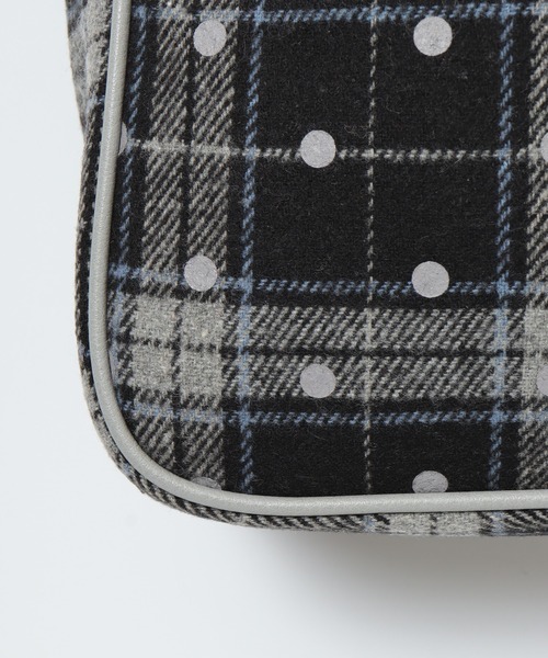 ROOTOTE(ルートート)の「ROOTOTE ドット&チェックフェルトランチトート(トートバッグ・レディース・ブラック系その他/レッド系その他・FREE)」の14枚目の写真