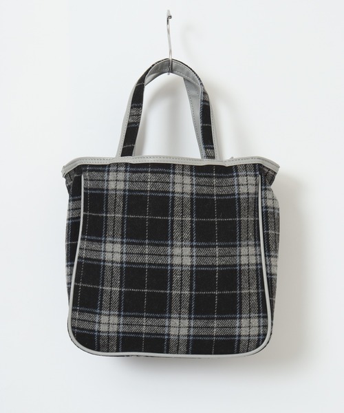 ROOTOTE(ルートート)の「ROOTOTE ドット&チェックフェルトランチトート(トートバッグ・レディース・ブラック系その他/レッド系その他・FREE)」の19枚目の写真