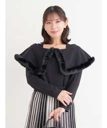 オフショルダートップス 大きいサイズ 長袖」に該当するブラック/黒色