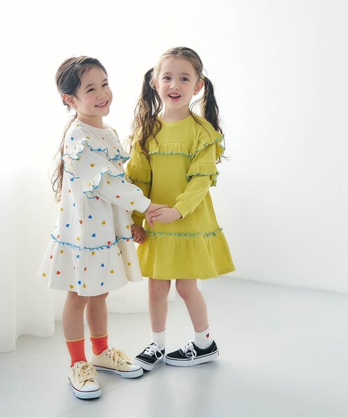 apres les cours（アプレレクール）の「ワンポイント刺繍クルーソックス（ソックス/靴下・キッズ・レッド/ブラック/サックスブルー/アイボリー・12/15 /18/21）」の7枚目の写真