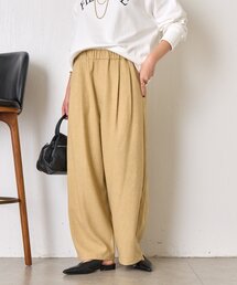 Jena espace merveilleux | 【やわらぐ艶カーブ】メランジカーブパンツ(その他パンツ)