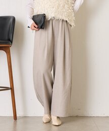 Jena espace merveilleux | 【やわらぐ艶カーブ】メランジカーブパンツ(その他パンツ)