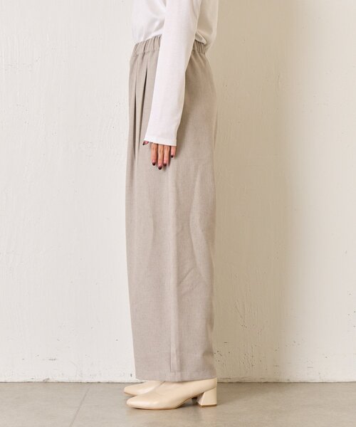 Jena espace merveilleux（ジェナ　エスパスメルヴェイユ）の「【やわらぐ艶カーブ】メランジカーブパンツ（その他パンツ・レディース・チャコールグレー/ライトグレー/イエロー・FREE）」の13枚目の写真