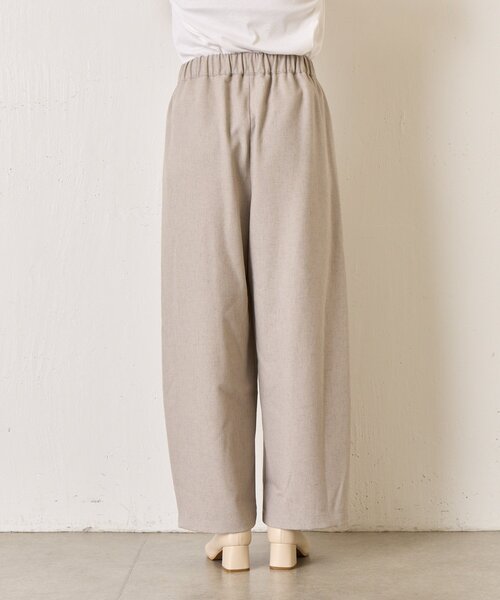 Jena espace merveilleux（ジェナ　エスパスメルヴェイユ）の「【やわらぐ艶カーブ】メランジカーブパンツ（その他パンツ・レディース・チャコールグレー/ライトグレー/イエロー・FREE）」の14枚目の写真