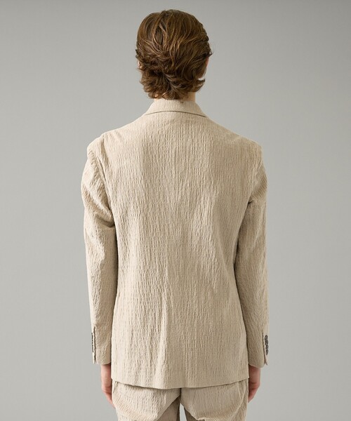 ABAHOUSE（アバハウス）の「【セットアップ対応】シャーリング コーデュロイ イージースラックス（セットアップ・メンズ・ブラック/ライトベージュ・44/46/48/50）」の7枚目の写真