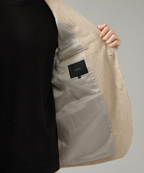 ABAHOUSE（アバハウス）の「【セットアップ対応】シャーリング コーデュロイ イージースラックス（セットアップ・メンズ・ブラック/ライトベージュ・44/46/48/50）」の14枚目の写真