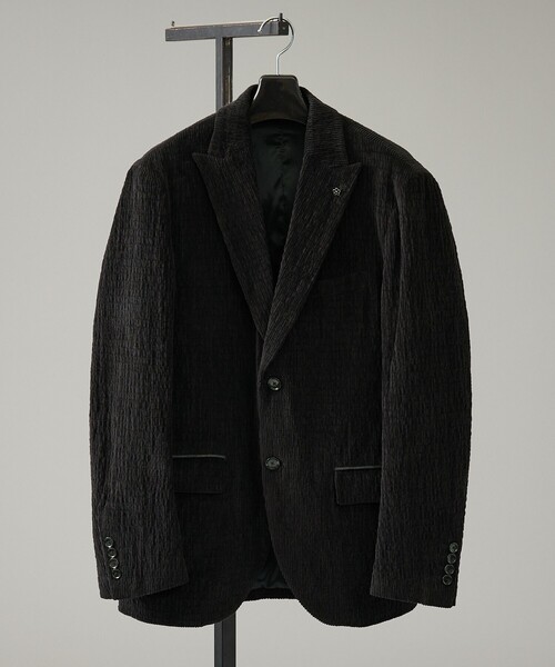 ABAHOUSE（アバハウス）の「【セットアップ対応】シャーリング コーデュロイ イージースラックス（セットアップ・メンズ・ブラック/ライトベージュ・44/46/48/50）」の17枚目の写真