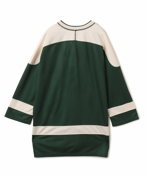 NIKE（ナイキ）の「NIKE AS W NSW JERSEY TUNIC MOD / ナイキ ウィメンズ NSW ジャージー チュニック モッド 【SP】（ジャージ・レディース・ブラック/グリーン・S/L/M）」の8枚目の写真