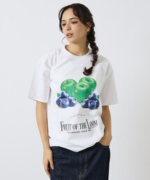 【RADIO EVA"THE 30"】C011 EVANGELION FRUITS T-Shirt by FRUIT OF THE LOOM/フルーツプリント