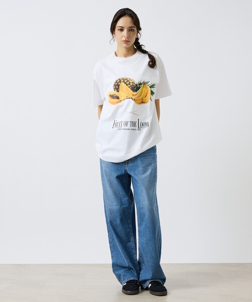 FRUIT OF THE LOOM(フルーツオブザルーム)の「【RADIO EVA"THE 30"】C011 EVANGELION FRUITS T-Shirt by FRUIT OF THE LOOM/フルーツプリント(Tシャツ/カットソー・メンズ・パープル/イエロー/レッド・S/M/L/XL)」の12枚目の写真