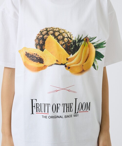 FRUIT OF THE LOOM(フルーツオブザルーム)の「【RADIO EVA"THE 30"】C011 EVANGELION FRUITS T-Shirt by FRUIT OF THE LOOM/フルーツプリント(Tシャツ/カットソー・メンズ・パープル/イエロー/レッド・S/M/L/XL)」の15枚目の写真