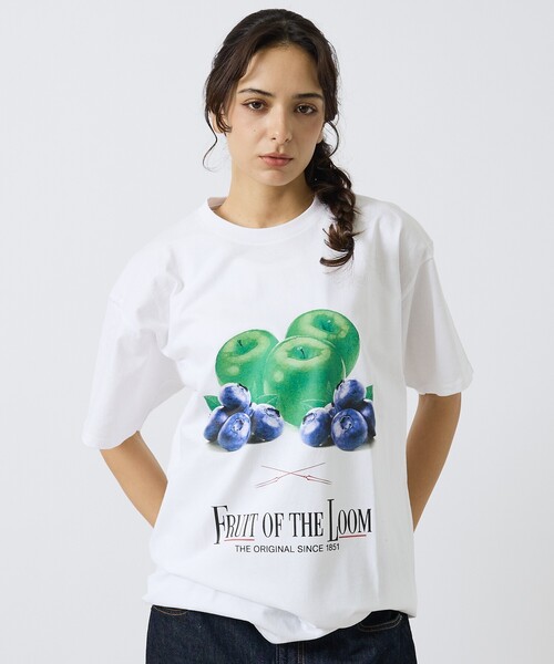 FRUIT OF THE LOOM(フルーツオブザルーム)の「【RADIO EVA"THE 30"】C011 EVANGELION FRUITS T-Shirt by FRUIT OF THE LOOM/フルーツプリント(Tシャツ/カットソー・メンズ・パープル/イエロー/レッド・S/M/L/XL)」の17枚目の写真