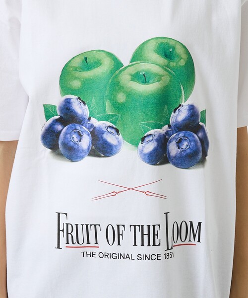 FRUIT OF THE LOOM(フルーツオブザルーム)の「【RADIO EVA"THE 30"】C011 EVANGELION FRUITS T-Shirt by FRUIT OF THE LOOM/フルーツプリント(Tシャツ/カットソー・メンズ・パープル/イエロー/レッド・S/M/L/XL)」の18枚目の写真