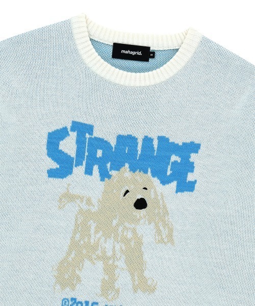 MAHAGRID(マハグリッド)の「mahagrid 『mahagrid/マハグリッド』 Strange Puppy Knit Set/ストレンジパピーニットセット(ニット/セーター・レディース・チャコールグレー/アイボリー・S/M/L)」の21枚目の写真