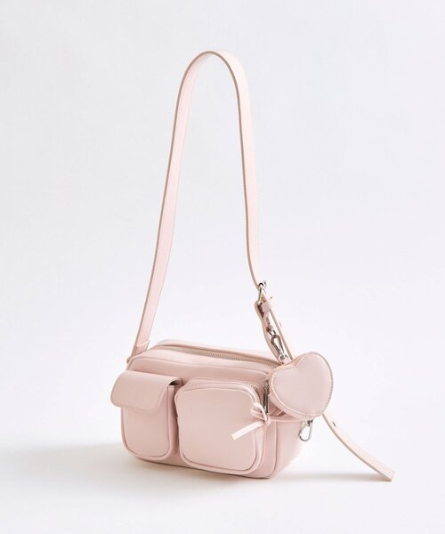 セール】【WEB限定】ハートポーチ付きショルダーバッグ（ショルダー
