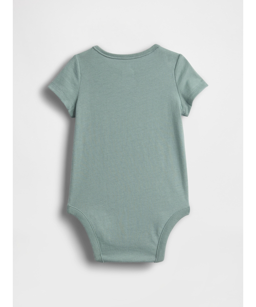 GAP(ギャップ)の「はじめてのお気に入り オーガニックコットン100% ボディスーツ (ベビー)(ロンパース・キッズ・ホワイト/グリーン/ライトブルー/ブルー・80cm/90cm/70cm/60cm/50cm)」の7枚目の写真