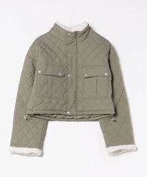 MKD.ZAKKA（エムケーディーザッカ）の「キルティングボア ドロストデザインアウター（その他アウター）」