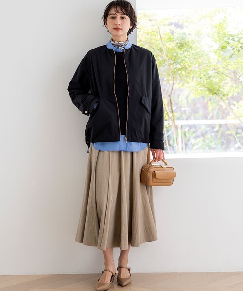 23区 L(ニジュウサンクオオキイサイズ)の「CANCLINI シャーティング ベーシックシャツ(シャツ/ブラウス・レディース・ホワイト系/ブルー系/サックスブルー系/ピンク系その他/イエロー系その他・44/50/48/46)」の11枚目の写真