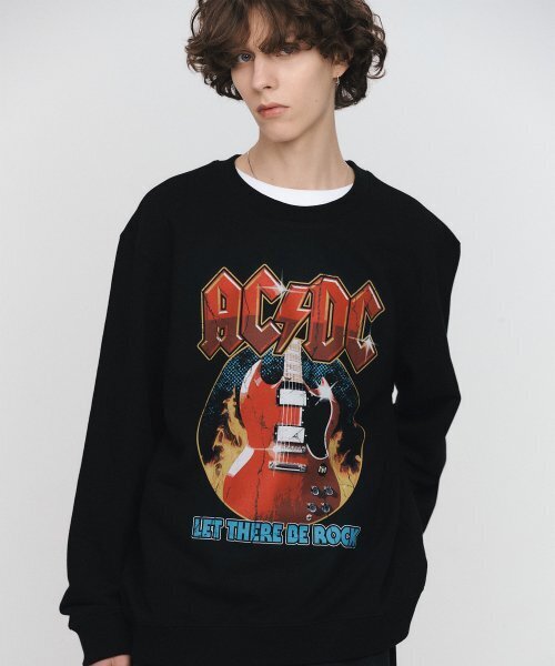 Bravado(ブラヴァド)の「ACDC Let There Be Rock Sweatshirt BK (BRENT2318)(スウェット・メンズ・その他・M/L/XL)」の1枚目の写真