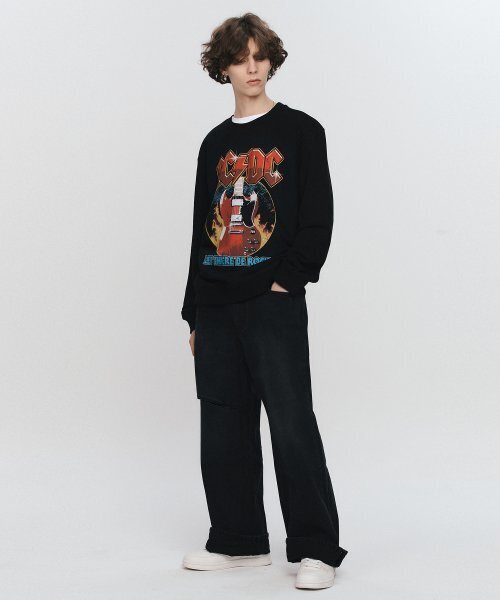 Bravado(ブラヴァド)の「ACDC Let There Be Rock Sweatshirt BK (BRENT2318)(スウェット・メンズ・その他・M/L/XL)」の4枚目の写真