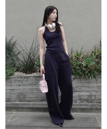 FRAY I.D（フレイアイディー）の「カットアウトスウェットパンツ（その他パンツ）」