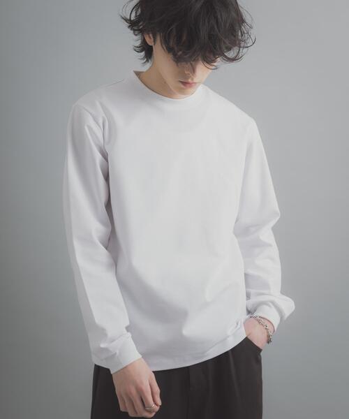 SENSE OF PLACE by URBAN RESEARCH（センスオブプレイスバイアーバンリサーチ）の「『XLサイズ/WEB限定』コンフォートロングTシャツ（Tシャツ/カットソー・メンズ・ホワイト/ブラック/ライトグレー・X-LARGE/LARGE/MEDIUM）」の8枚目の写真