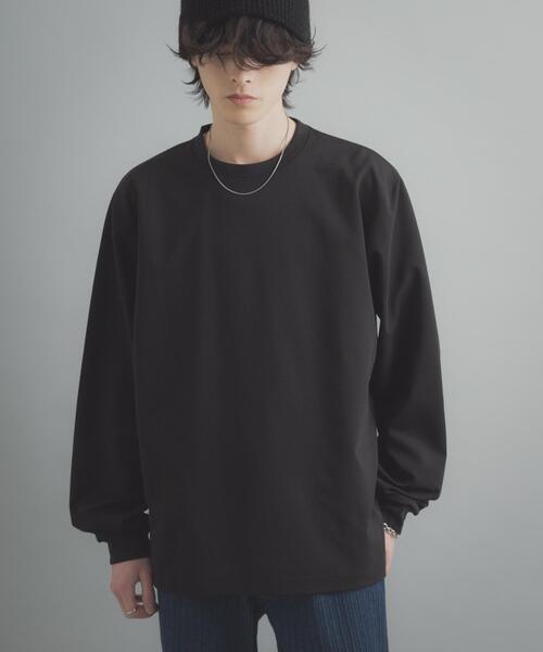 SENSE OF PLACE by URBAN RESEARCH（センスオブプレイスバイアーバンリサーチ）の「『XLサイズ/WEB限定』コンフォートロングTシャツ（Tシャツ/カットソー・メンズ・ホワイト/ブラック/ライトグレー・X-LARGE/LARGE/MEDIUM）」の18枚目の写真