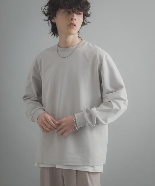 TFW48 ロンT 長袖カットソー Tシャツ セール】『XLサイズ/WEB限定』コンフォートロングTシャツ（Tシャツ