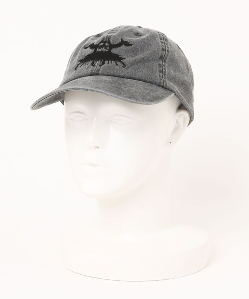 TOY MACHINE(トイ マシーン)の「TM RORSCHACH DENIM CAP(キャップ・メンズ・ブラック・FREE)」の5枚目の写真