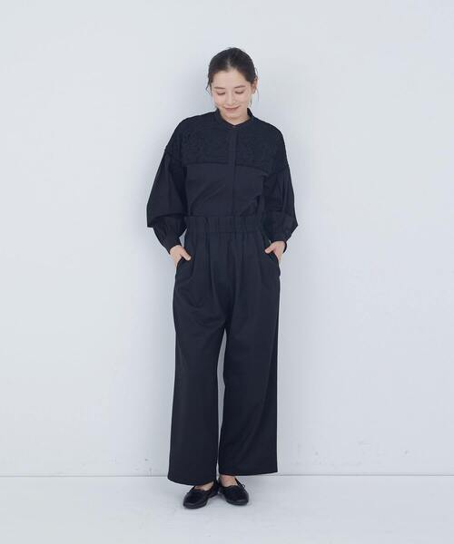 ADIEU TRISTESSE（アデュートリステス）の「きれいめイージーパンツ（その他パンツ・レディース・ブラック/カーキ・38）」の3枚目の写真